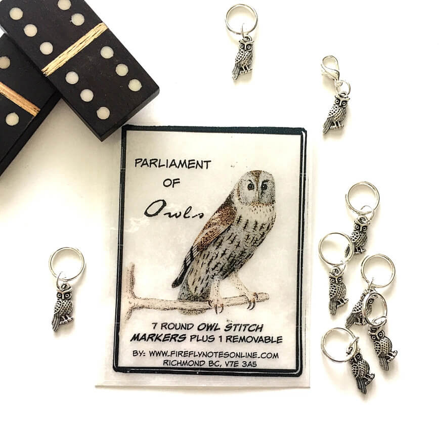 Firefly Notes Stitch Markers Owl