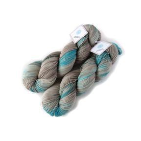 Hand dyed yarn at Twist Yarn Co.