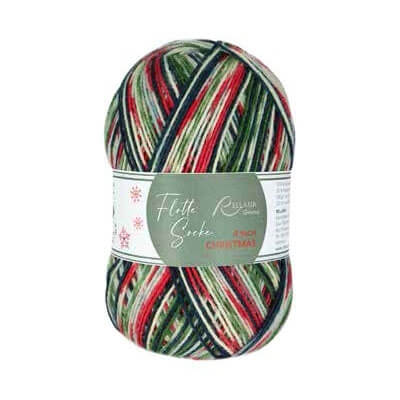 Rellana Christmas Sock Yarn 4ply