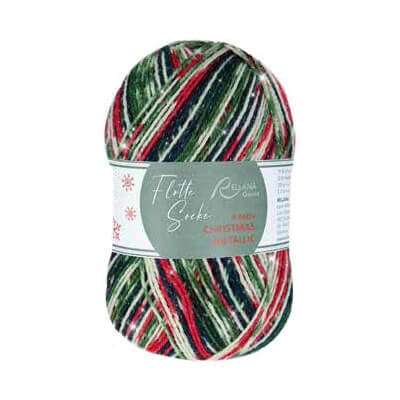 Rellana Christmas Sock Yarn 4ply