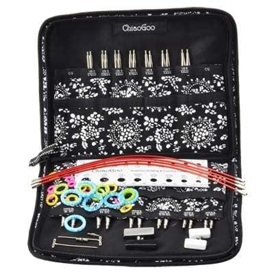 ChiaoGoo Twist Lace Knitting Needle Set 4" Tips / Small (2.75 - 5mm)