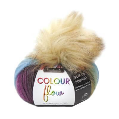 Colour Flow Hat Kit Lilac Tree/Hedgehog Pom