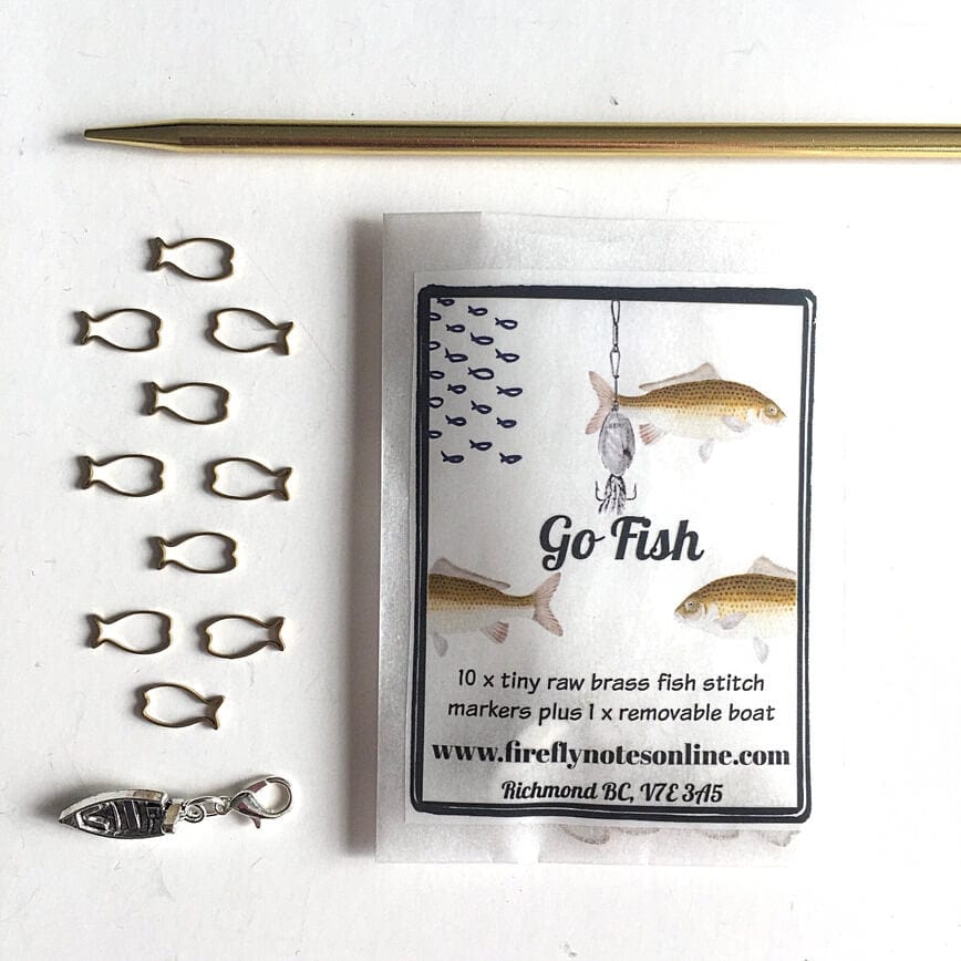 Firefly Notes Stitch Markers Go Fish