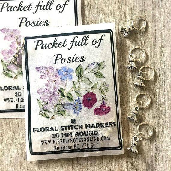 Firefly Notes Stitch Markers Posies