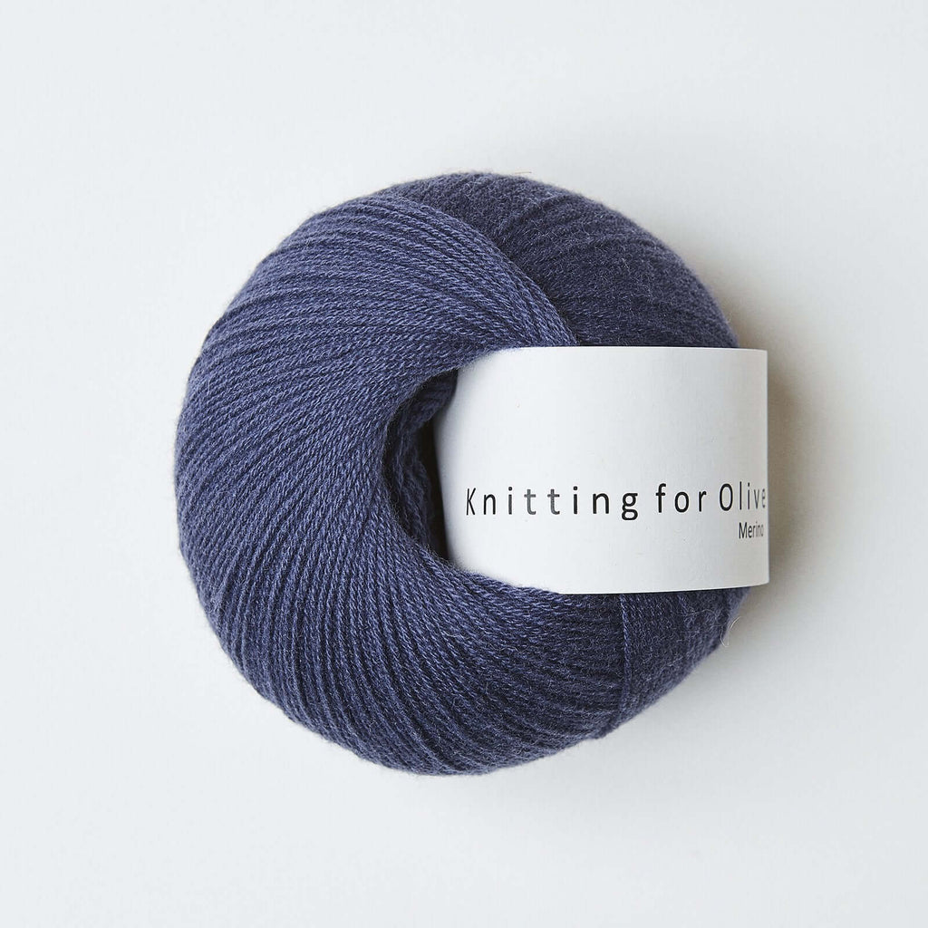 Knitting For Olive Merino Dark Blue