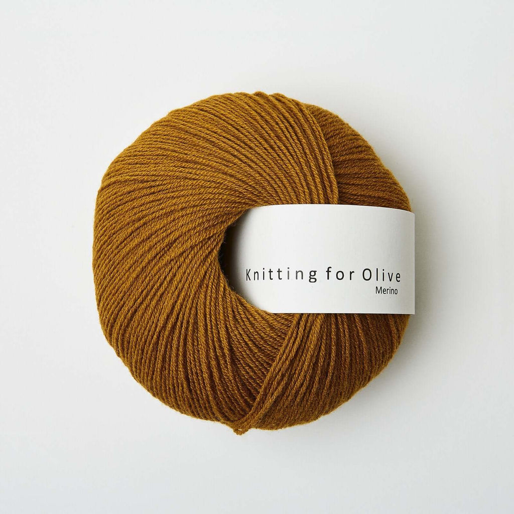 Knitting For Olive Merino Dark Ocher