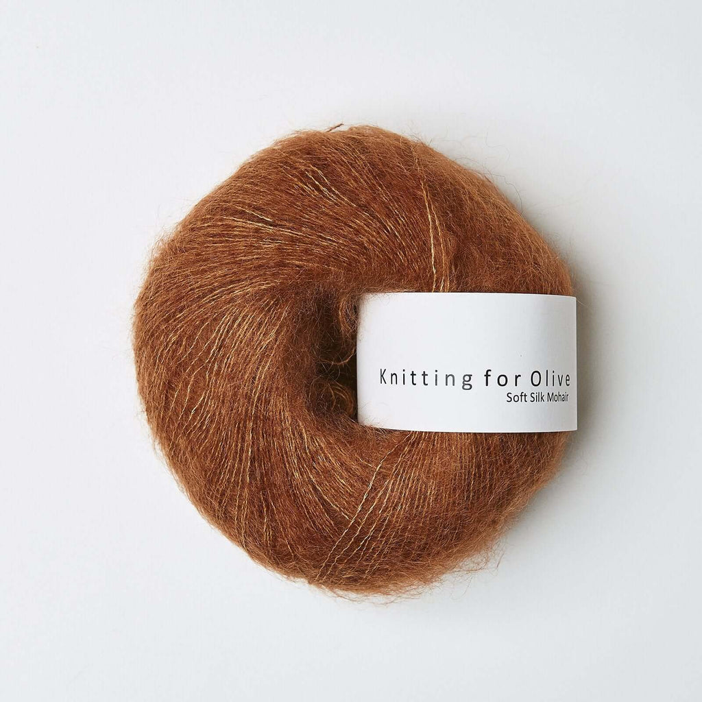 Knitting For Olive Soft Silk Mohair Copper