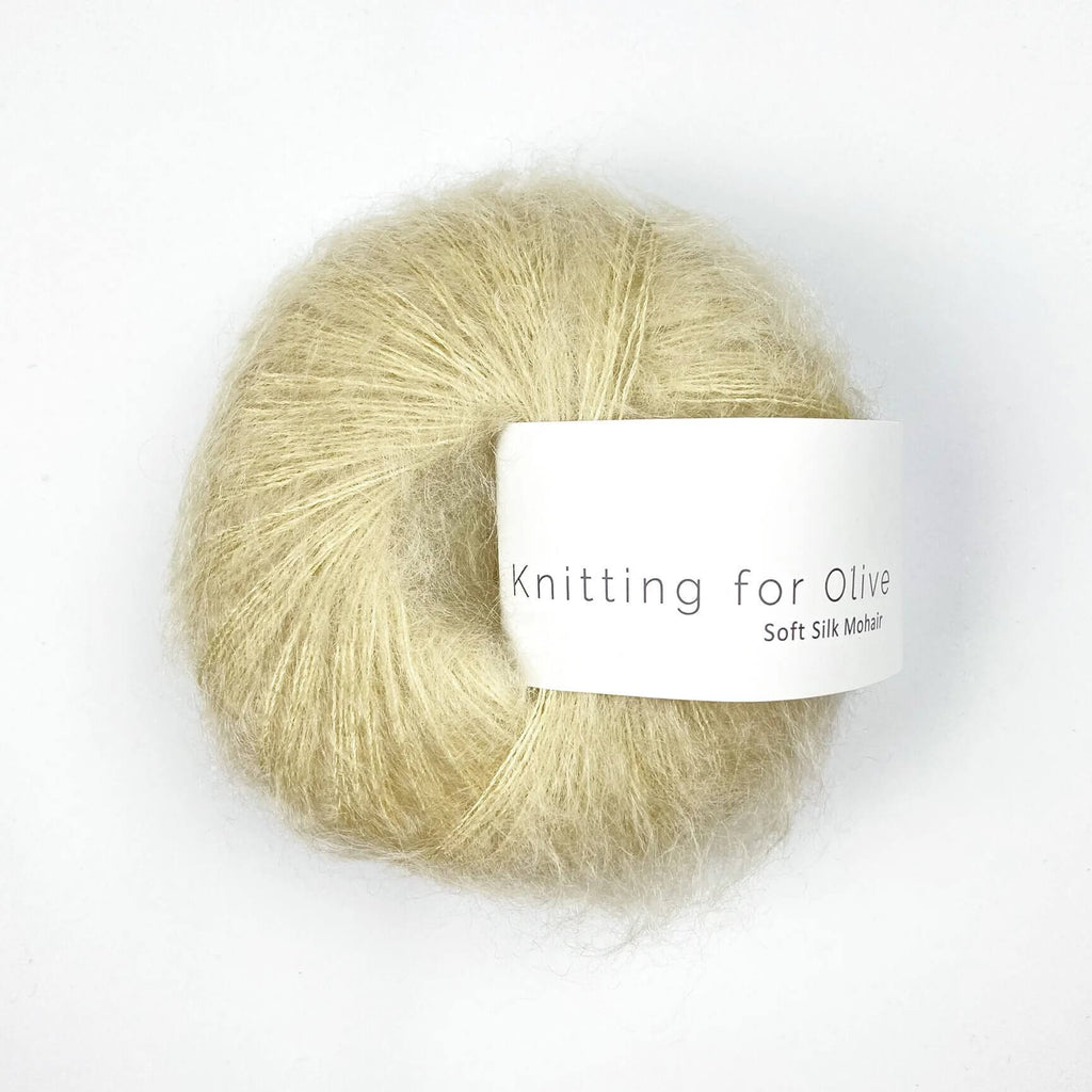 Knitting For Olive Soft Silk Mohair Dusty Banana