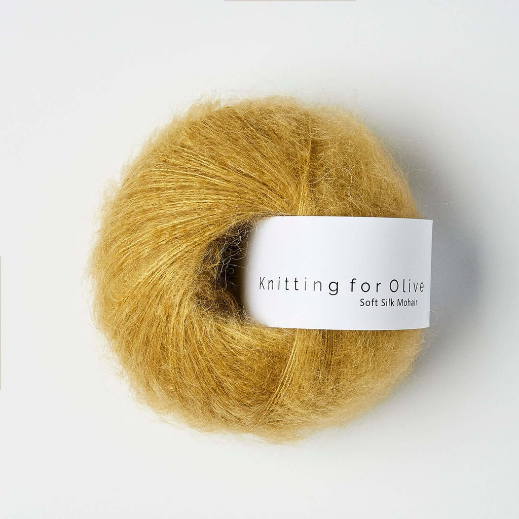 Knitting For Olive Soft Silk Mohair Dusty Honey