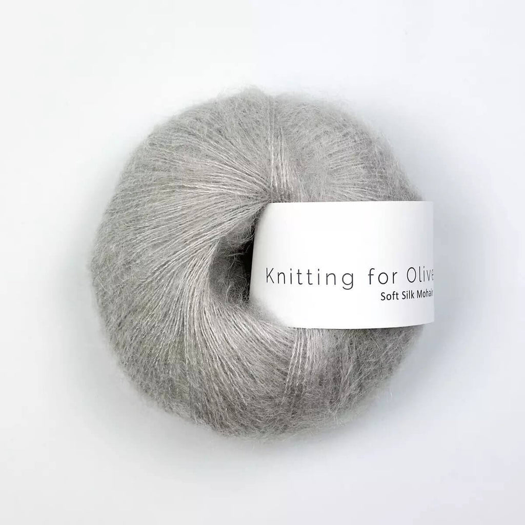 Knitting For Olive Soft Silk Mohair Morning Haze