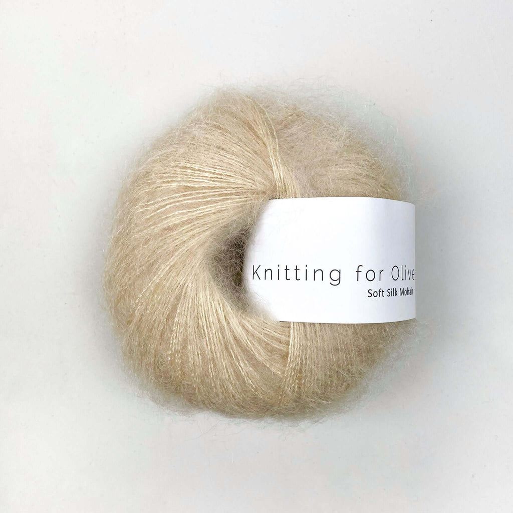 Knitting For Olive Soft Silk Mohair Wheat