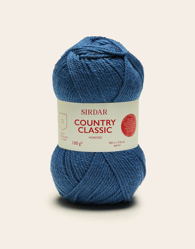 Sirdar Country Classic Worsted French Navy (668)