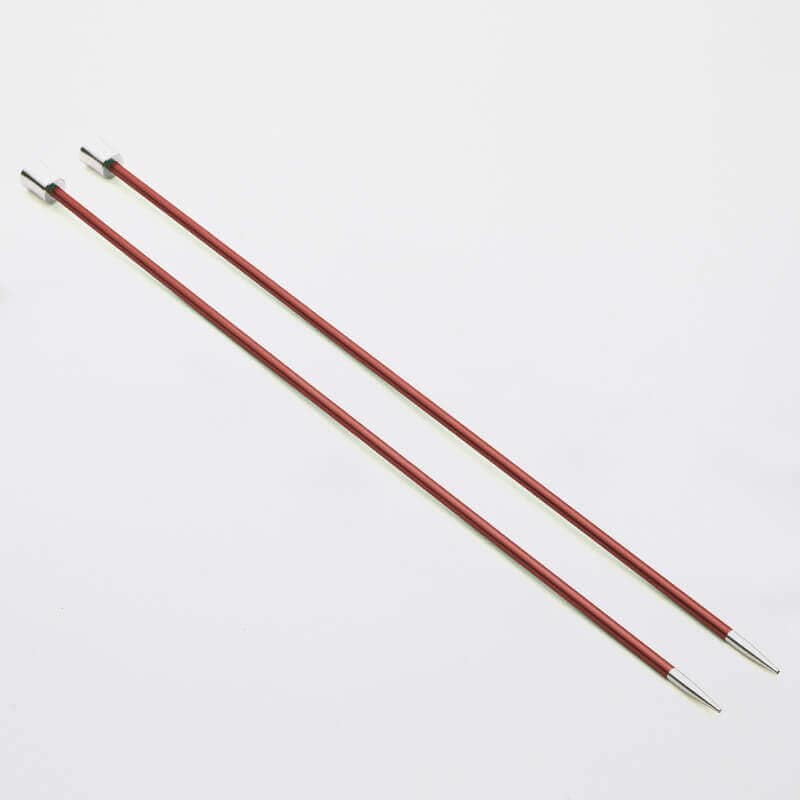 12" KnitPro Zing Single Pointed Needles 5.50 mm